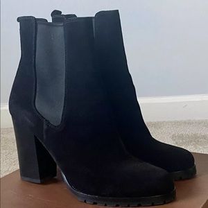 Authentic Coach Odell Oiled Suede Boots